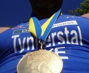 Ett mål är uppnått! VM i långdistanstriathlon 2015. Foto: Jonas Tynnerstål