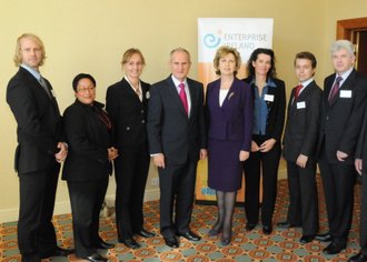 Möte med den irländske presidenten i CPH. Foto: Enterprise Ireland